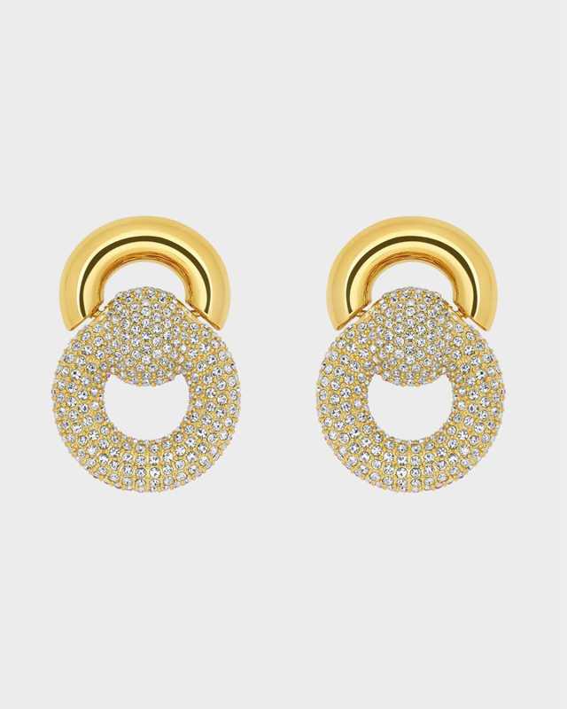 Rhinestone Drop Earrings